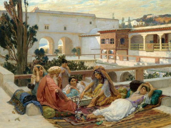 The harrem by Frederick Arthur Bridgman